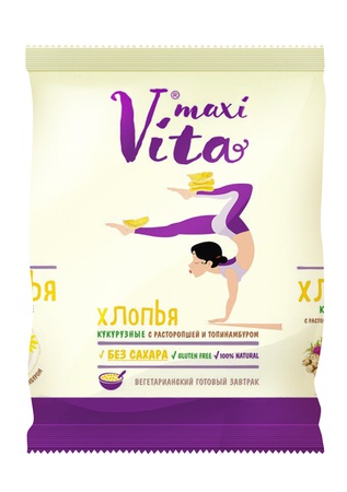 Kudüs enginarlı mısır gevreği ve devedikeni MaxiVita, 300 g