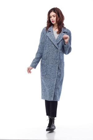 Пальто Лучиана, твид Италия