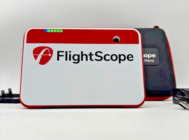 2026 FlightScope Mevo+ Plus Golf Launch Monitor with Carrying Case & Accessories