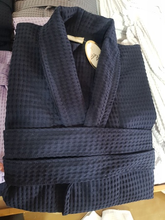 Вафельный халат мужской/женской