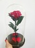 Роза в колбе 28см премиум красный