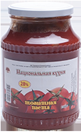 Томатная паста «Национальная Кухня» 1000гр. ГОСТ