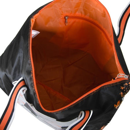 Сумка MK-C90605 Цвет: чёрно/оранж