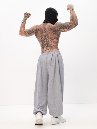 Штаны Тоджи укороченные широкие