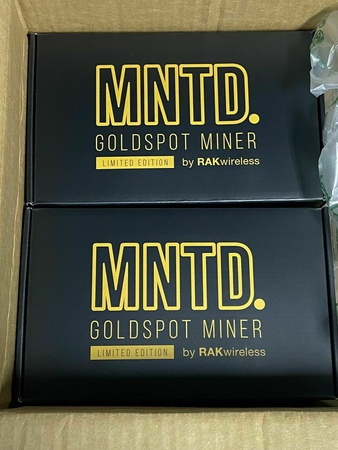 MNTD Rak Helium Miner Limited Edition GOLDSPOT 8GB RAM