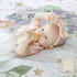 100% Organic Cotton Muslin Swaddle 100x100cm