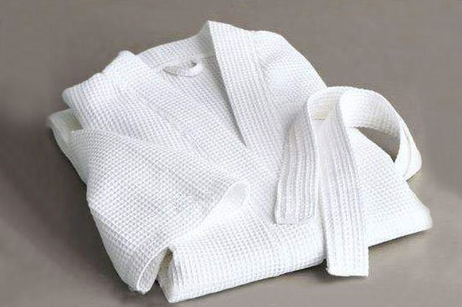 Халат вафельный банный