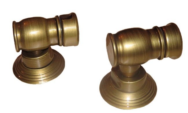 Köşe konektörü Retro bronz