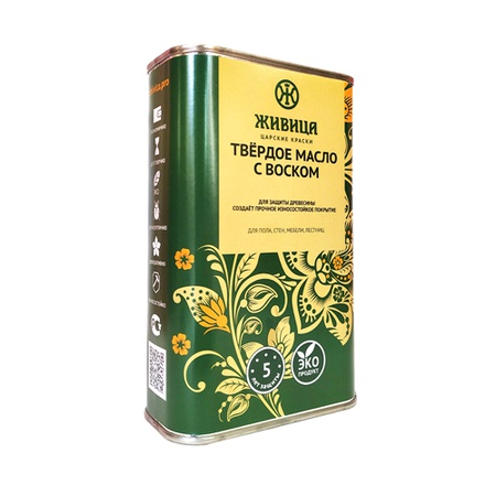 Масла, карнаубский воск, живичный скипидар для пропитки древесины серии "ЖИВИЦА СТАНДАРТ"