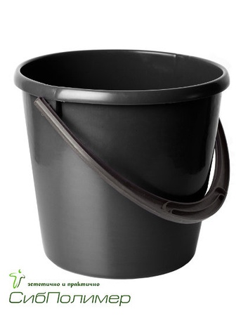 Ведро черное