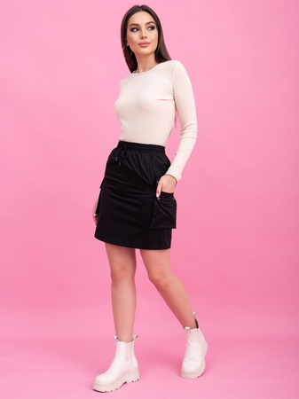 Мини карго юбка