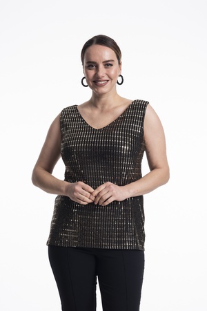 Ноль рукавов блузка