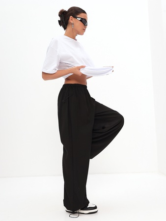 Штаны оверсайз спортивные