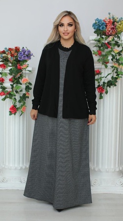 Сарафан+кардиган