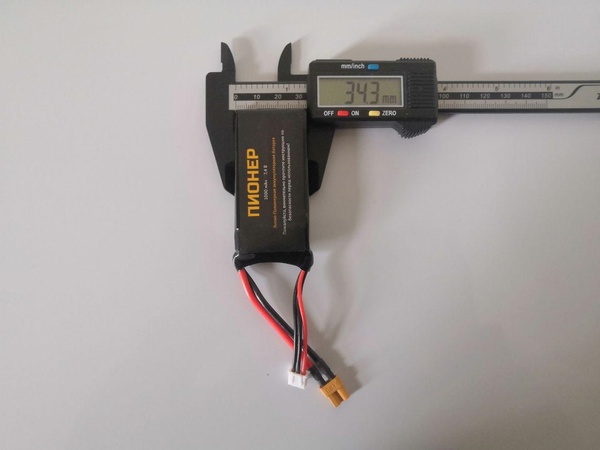 Li-Po pil 7,4 V, 1000 mAh, 20C, 2S