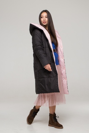 Хлоя Черный/пудра