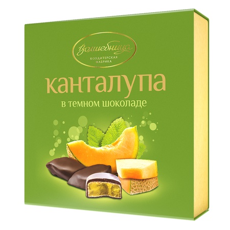 Sweets "Magic" Cantaloupe in dark chocolate, 150g
