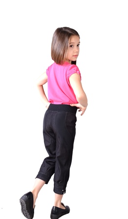 Kızlar için kapri pantolon