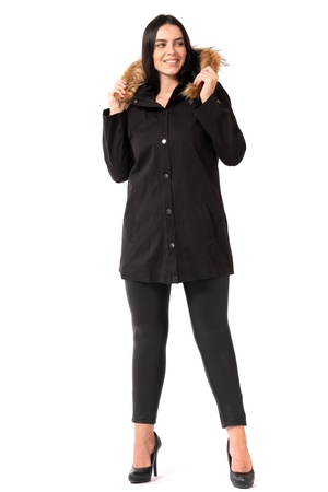 Плюс Размер Меховой Детали Парка