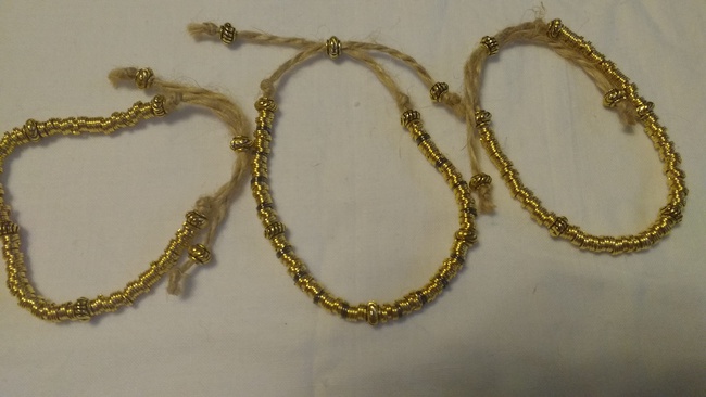 Металлические браслеты ручной работы