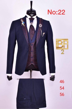 Smokin erkek takım elbise