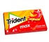 Trident max 27 гр жевательная резинка без сахара Арбуз - персик