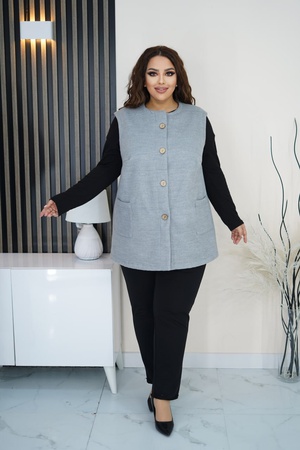 Alpaka yelek No. 9503/1