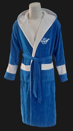 Бархатные халаты с двойным капюшоном