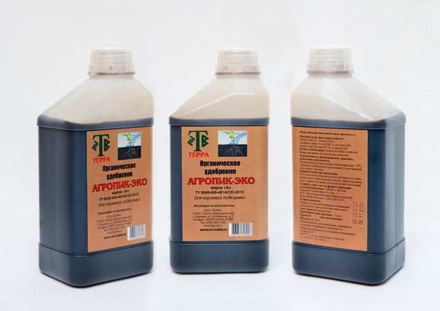 肥料AGROPIK ECO浓缩液。根饲