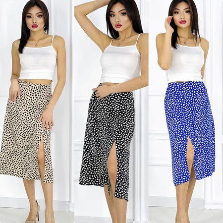 Юбка с разрезом