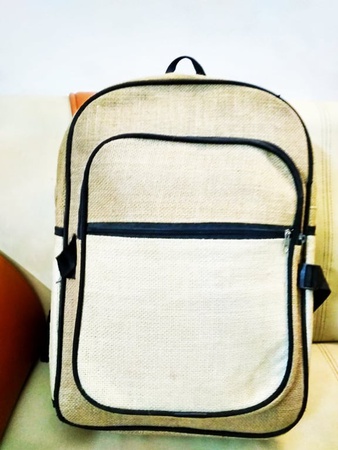 Джутовая сумка