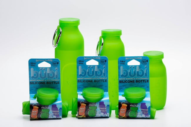 Bubi Bottle / Силиконовая бутылка/ бутылка для воды