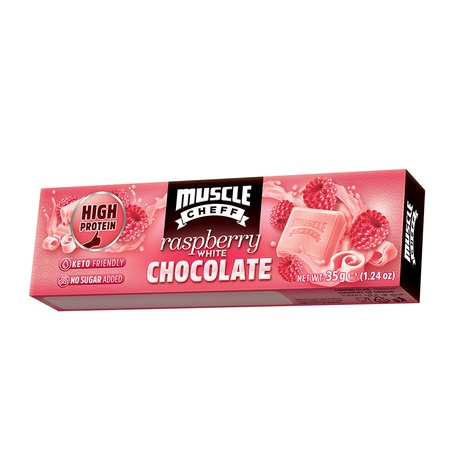 Muscle Cheff Proteinli Frambuazlı Çikolata (35G)