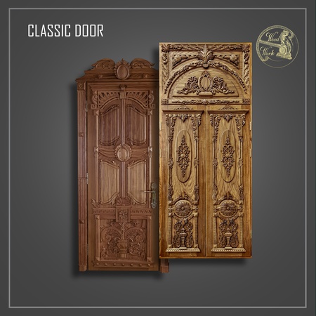 Двери из дерево