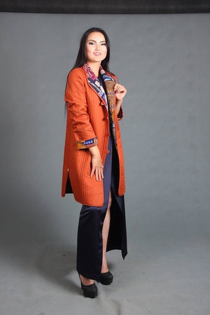 Women's national dress chapan - kaftan