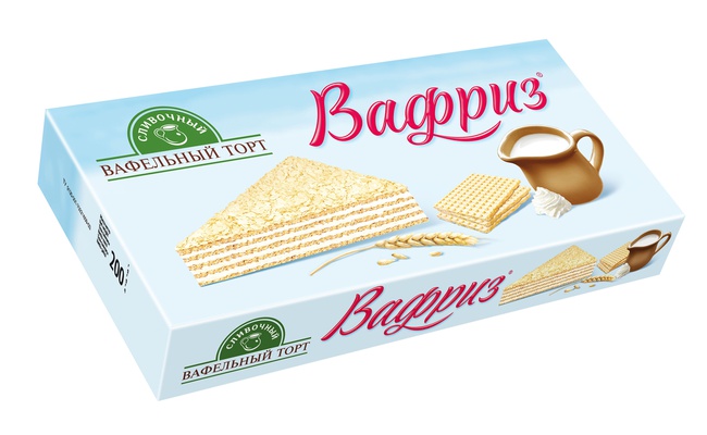 waffle cake creamy waffle 200 gr pcs