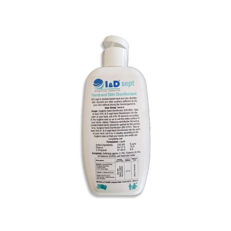 250 ml I&D sept, hand and skin disinfectant, alcohol-based