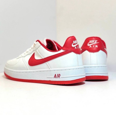Nike Air Force 1 белый красный