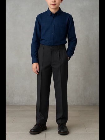 Классические школьные брюки для мальчиков