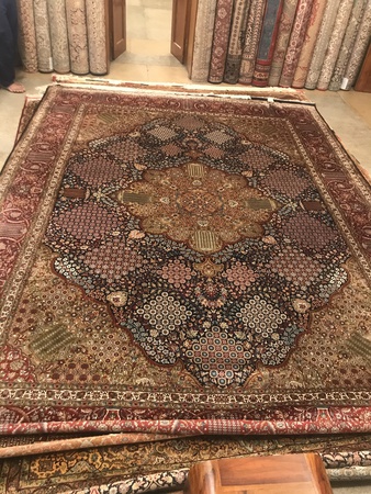 Handmade silk carpets
