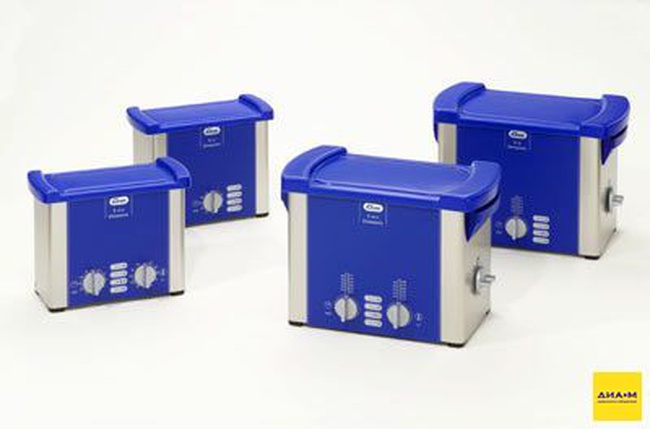 Ultrasonic cleaner 0.8 l, unheated, with lid