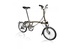 BROMPTON STEEL/TITANIUM M3L FOLDING BIKE WITH FRONT CARRIER BLOCK (World Racycles)