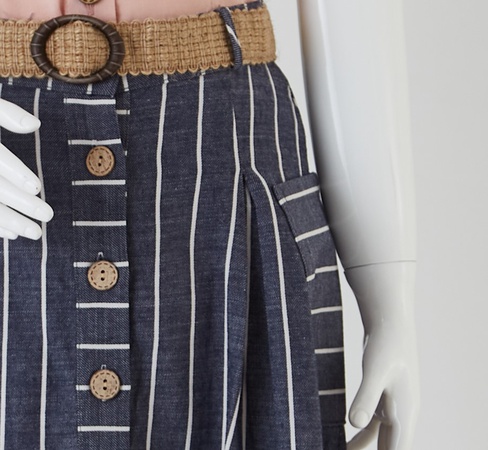 Блузка на пуговицах / юбка