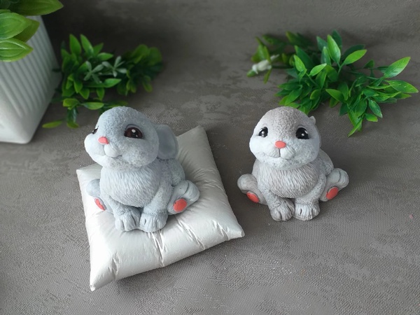 El yapımı sabun tavşanı