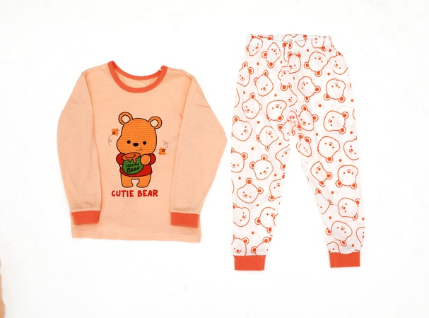 20SS Long-sleeve jacquard Cutie Bear