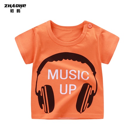 Детская футболка с длинными рукавами из чистого хлопка для мальчиков и малышей с длинными рукавами и сюжетами мультфильмов для девочек, летняя новая одежда