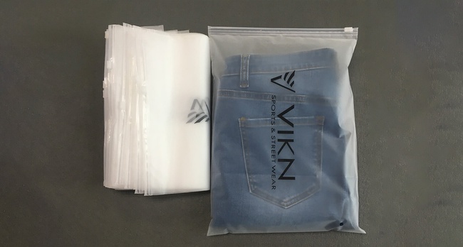 Kaydırıcılı kilitli poşetler