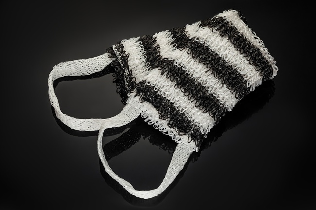 Банная мочалка "Зебра"