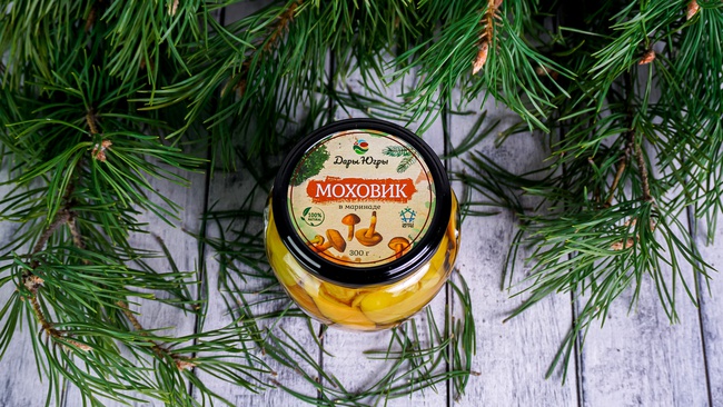 Моховик в маринаде из Сибири (ХМАО-ЮГРА)