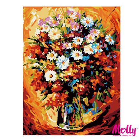 Картина по номерам Афремов. Букет